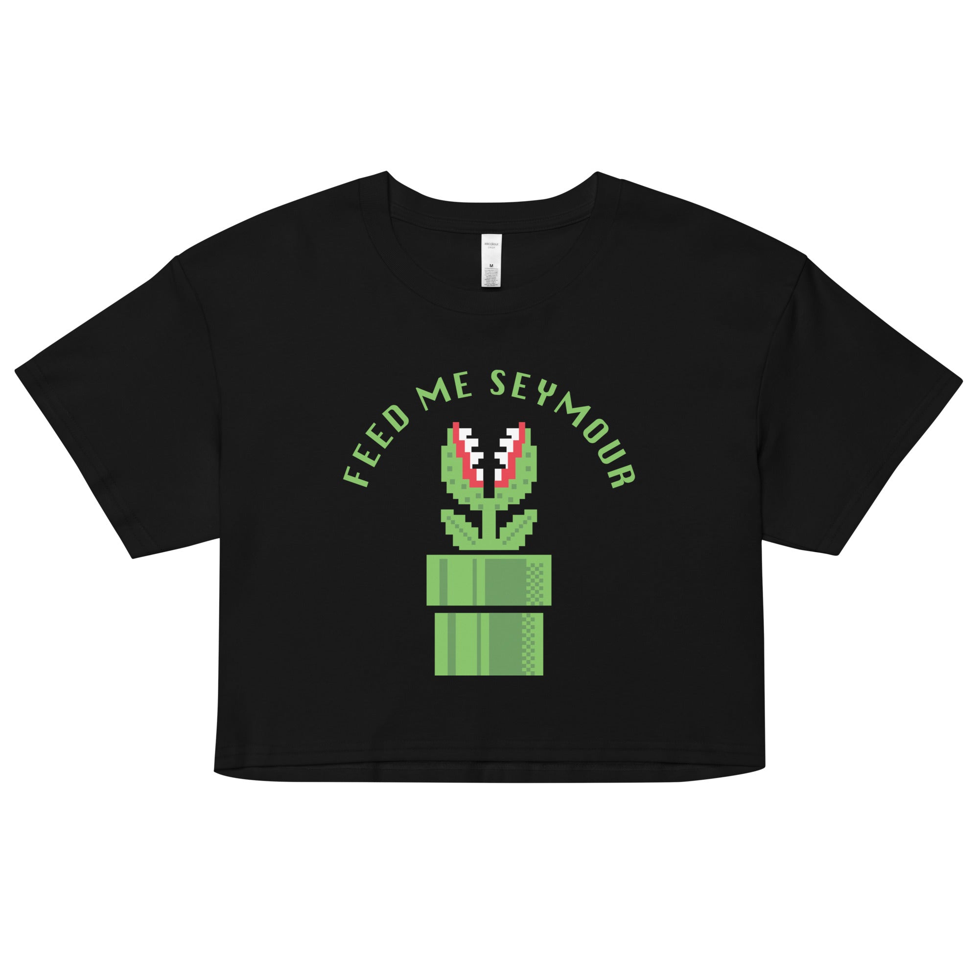 Feed Me Seymour Women's Crop Tee