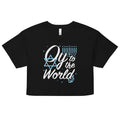Oy To The World Women's Crop Tee