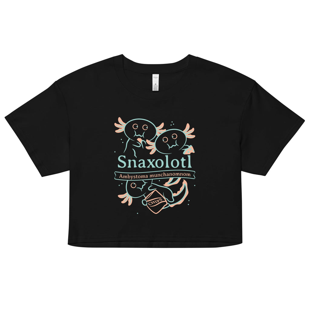 Snaxolotl Women's Crop Tee