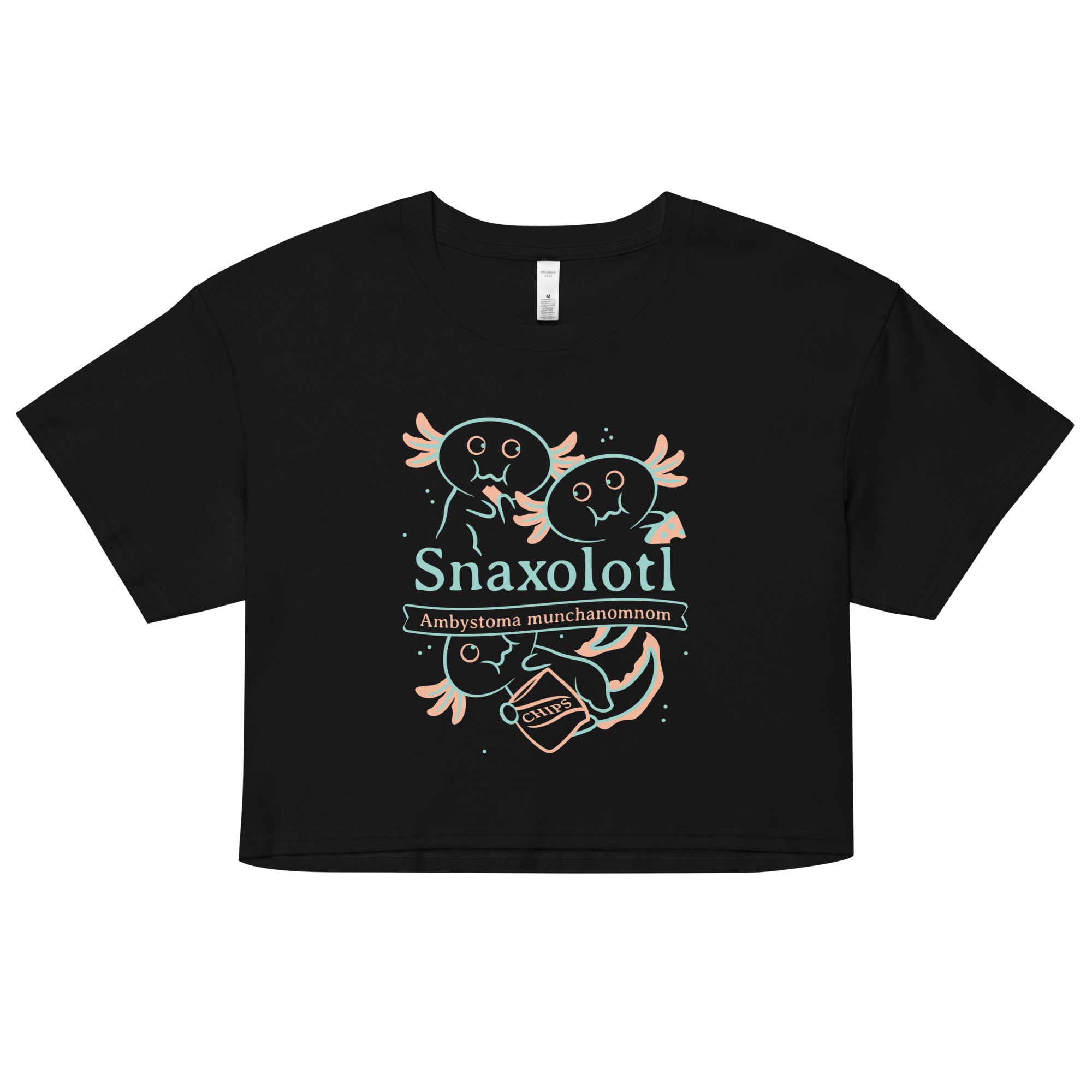 Snaxolotl Women's Crop Tee
