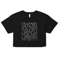 Suspicious Cats Women's Crop Tee