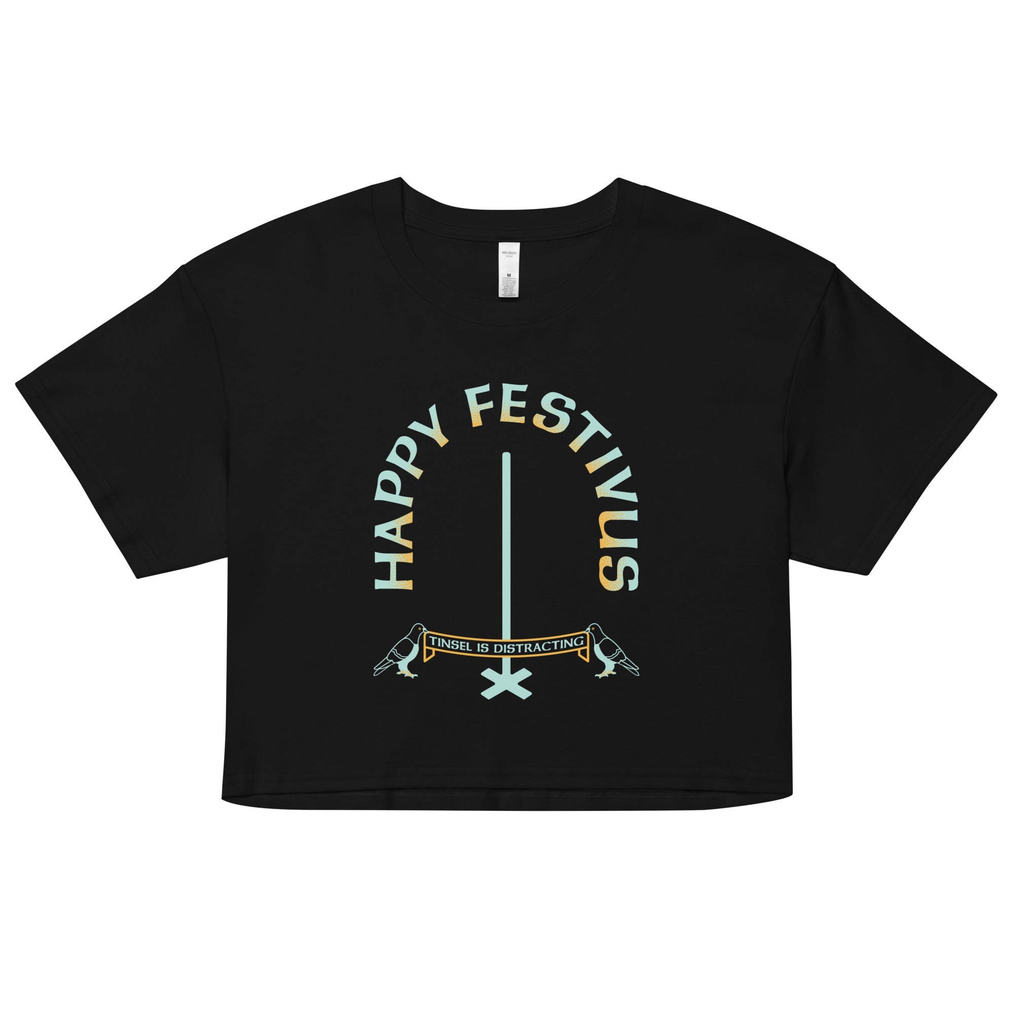 Happy Festivus Women's Crop Tee