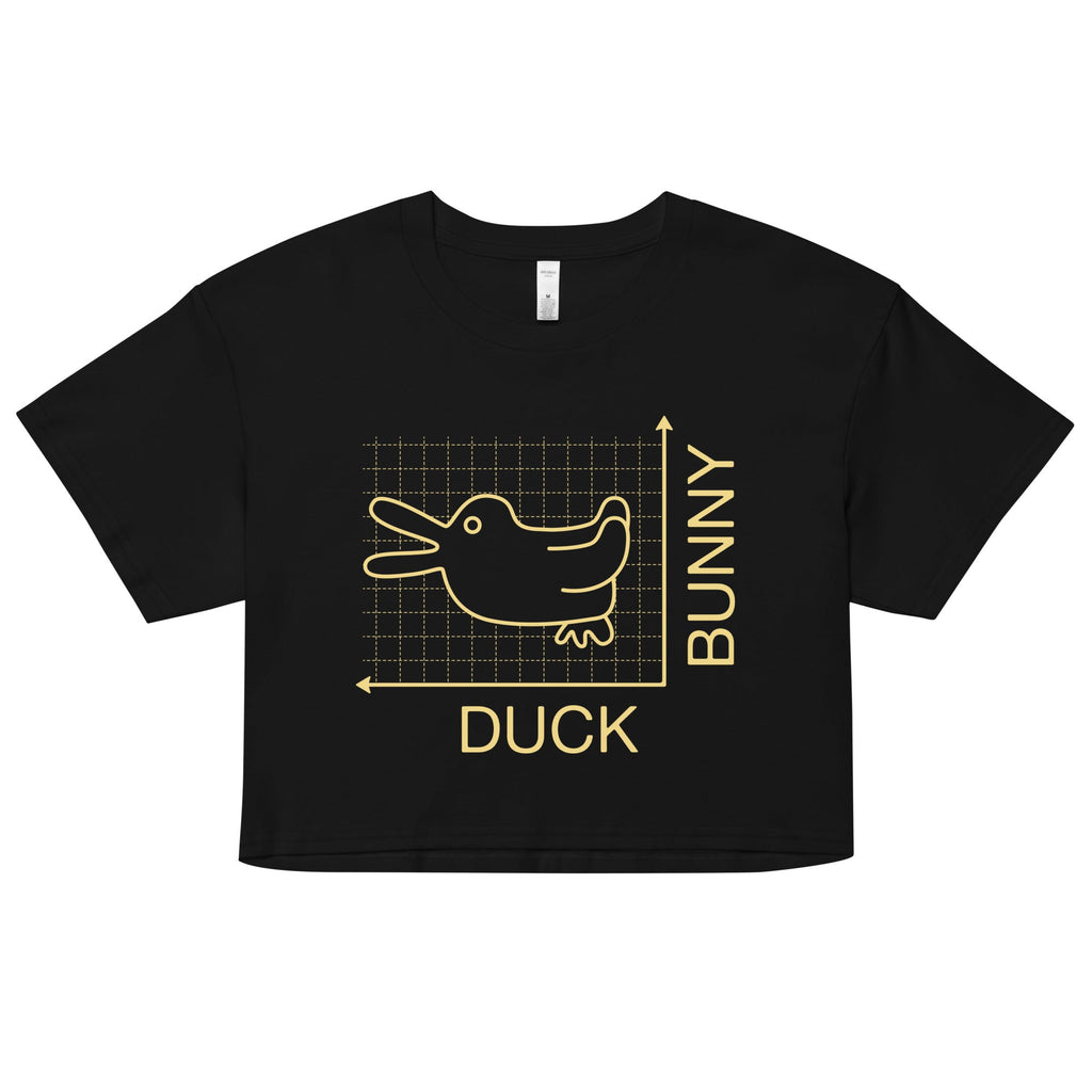 Duck Or Bunny Women's Crop Tee