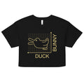 Duck Or Bunny Women's Crop Tee
