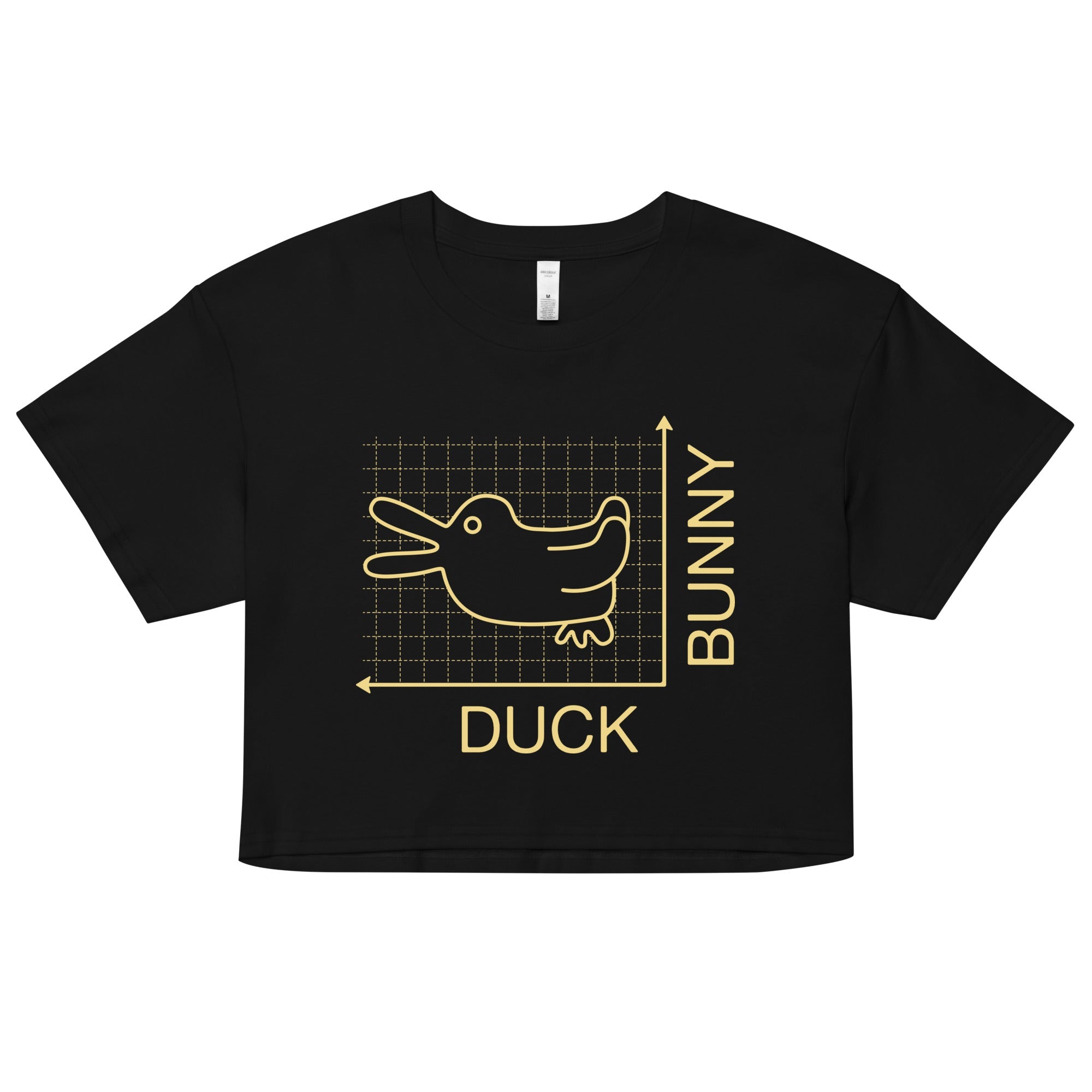 Duck Or Bunny Women's Crop Tee