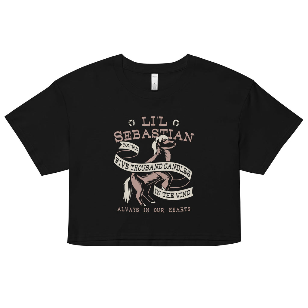 Li'l Sebastian Women's Crop Tee