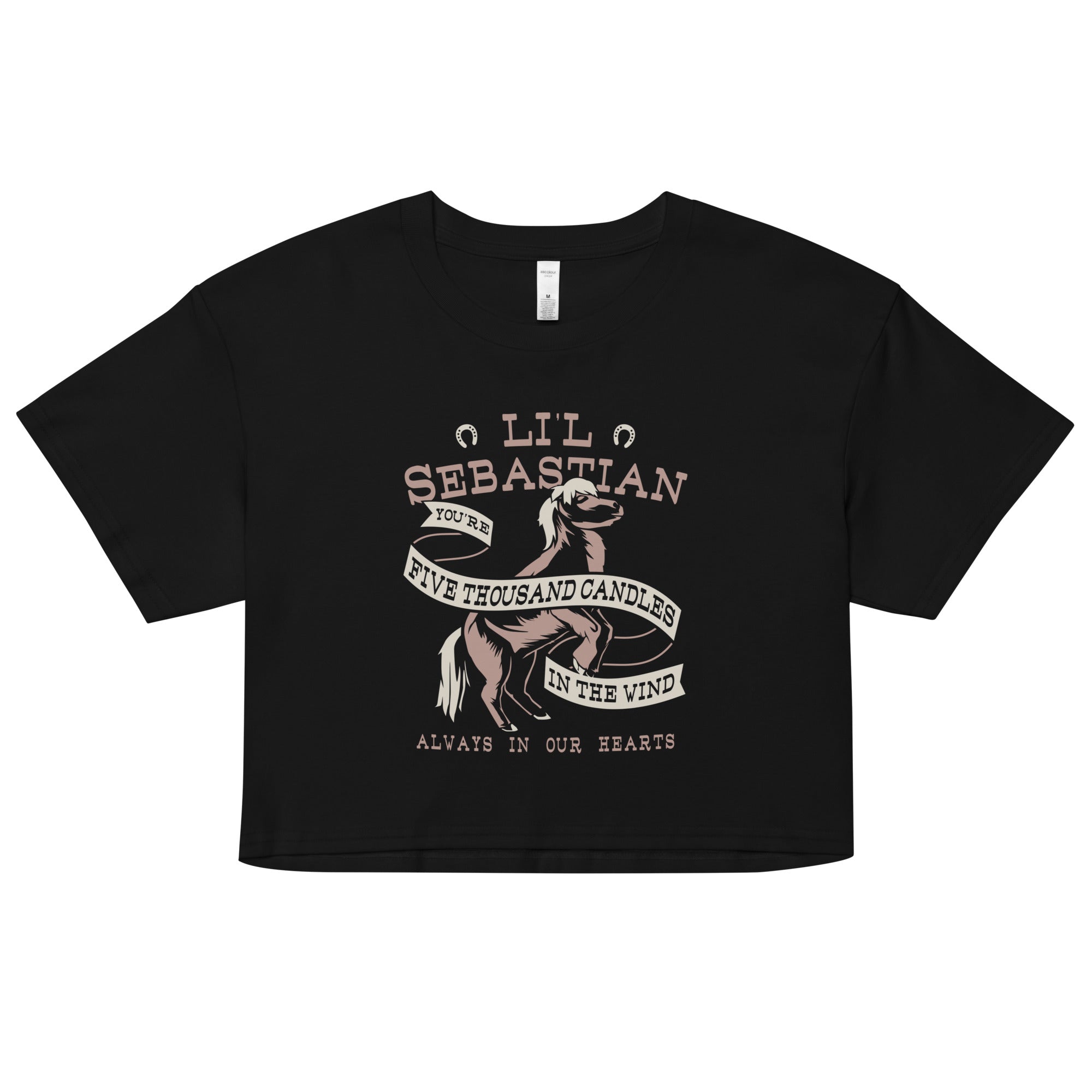 Li'l Sebastian Women's Crop Tee