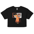 Cat Self Portrait Women's Crop Tee