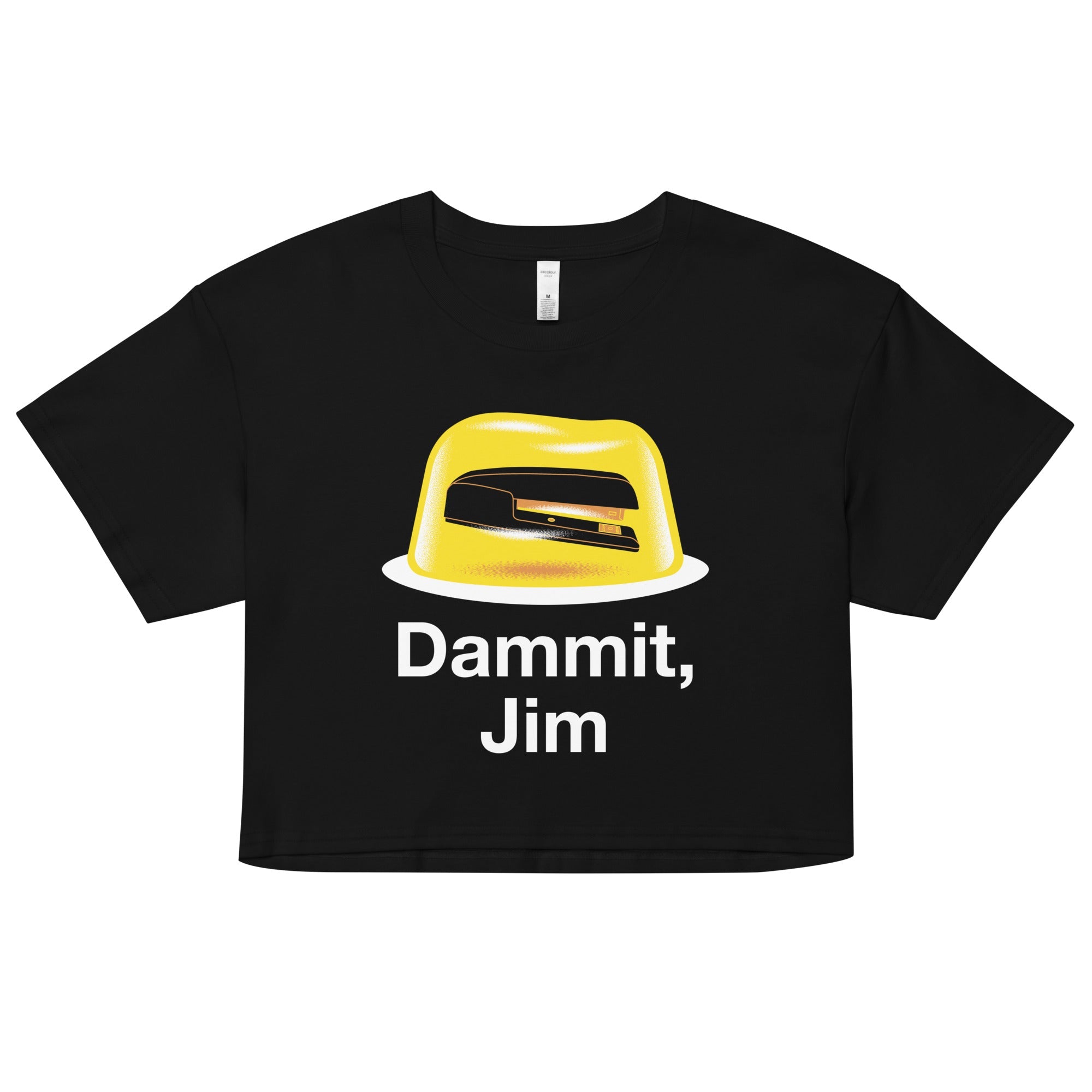 Dammit, Jim Women's Crop Tee