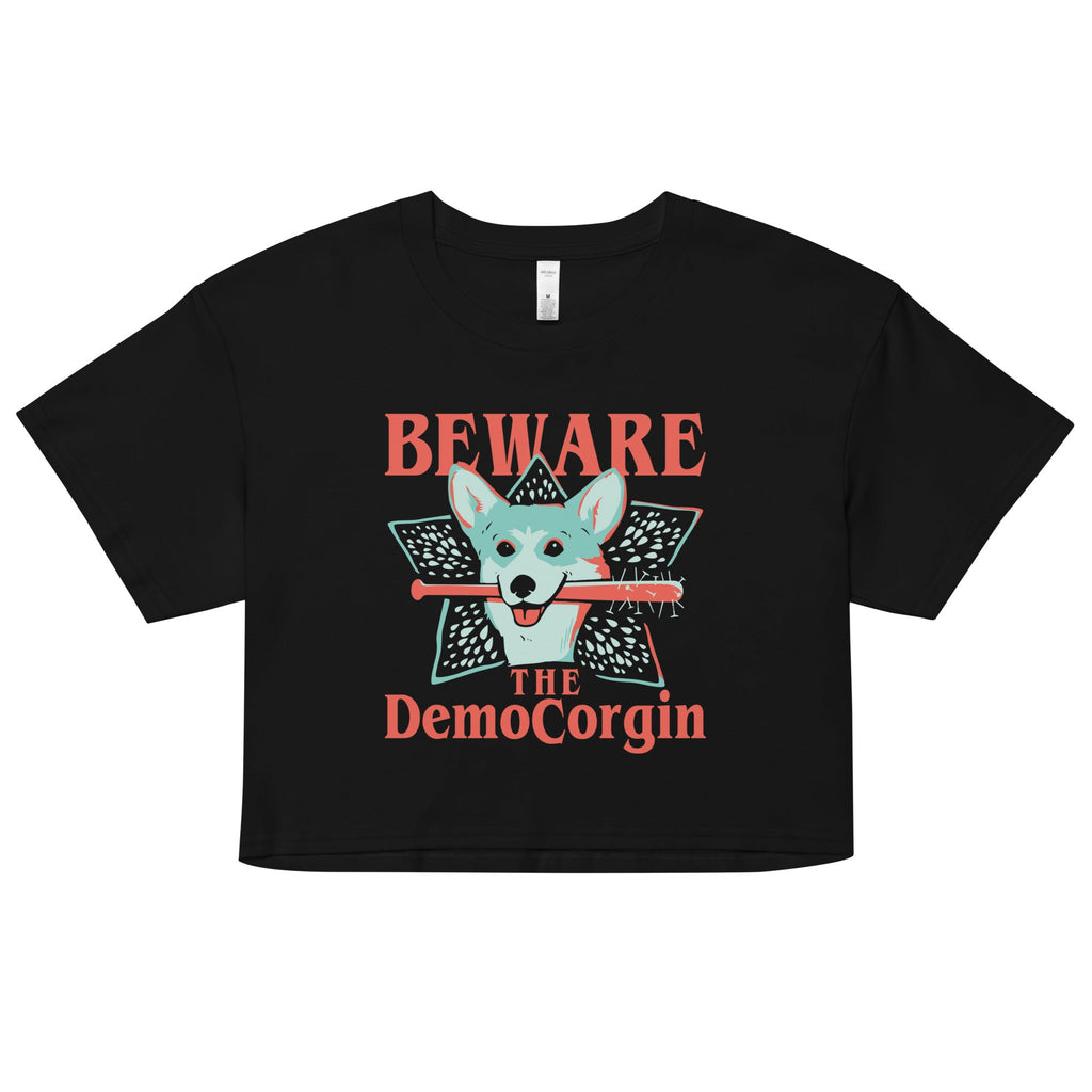 The DemoCorgin Women's Crop Tee