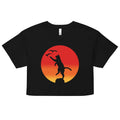 The Karate Cat Women's Crop Tee