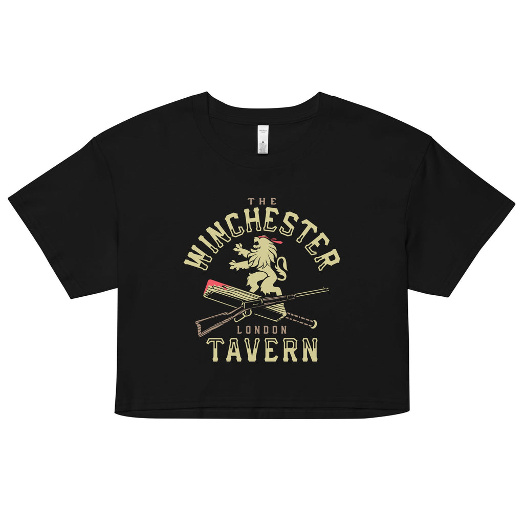 The Winchester Tavern Women's Crop Tee