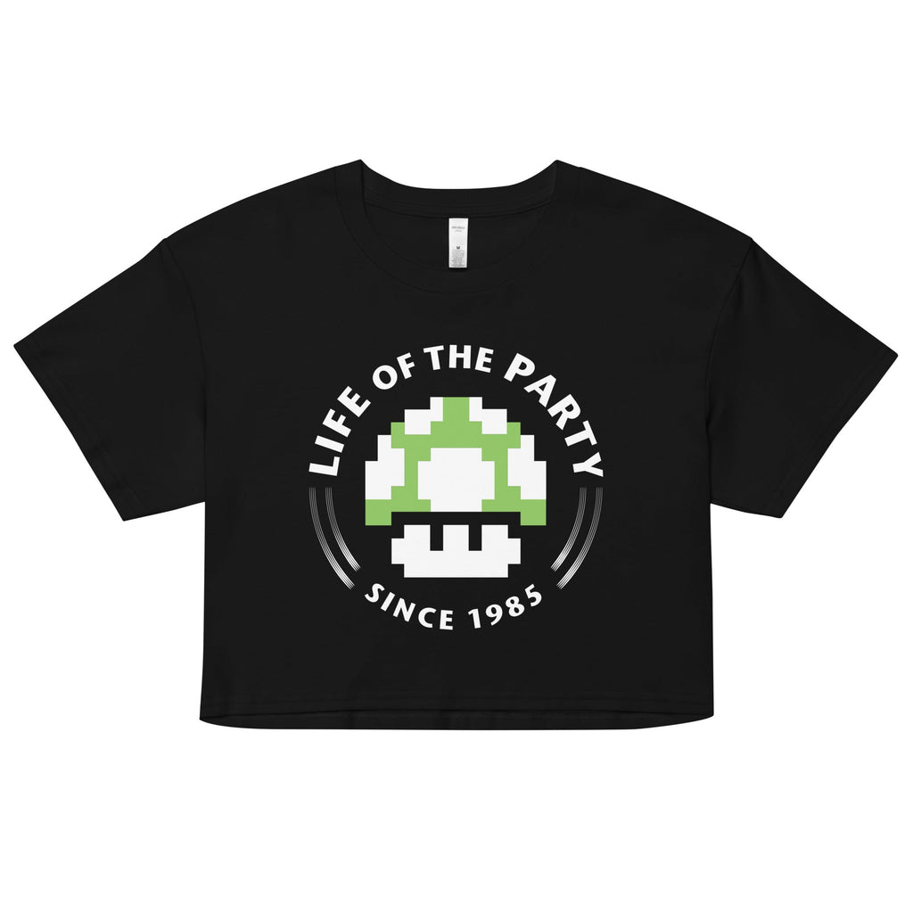 Life Of The Party Women's Crop Tee