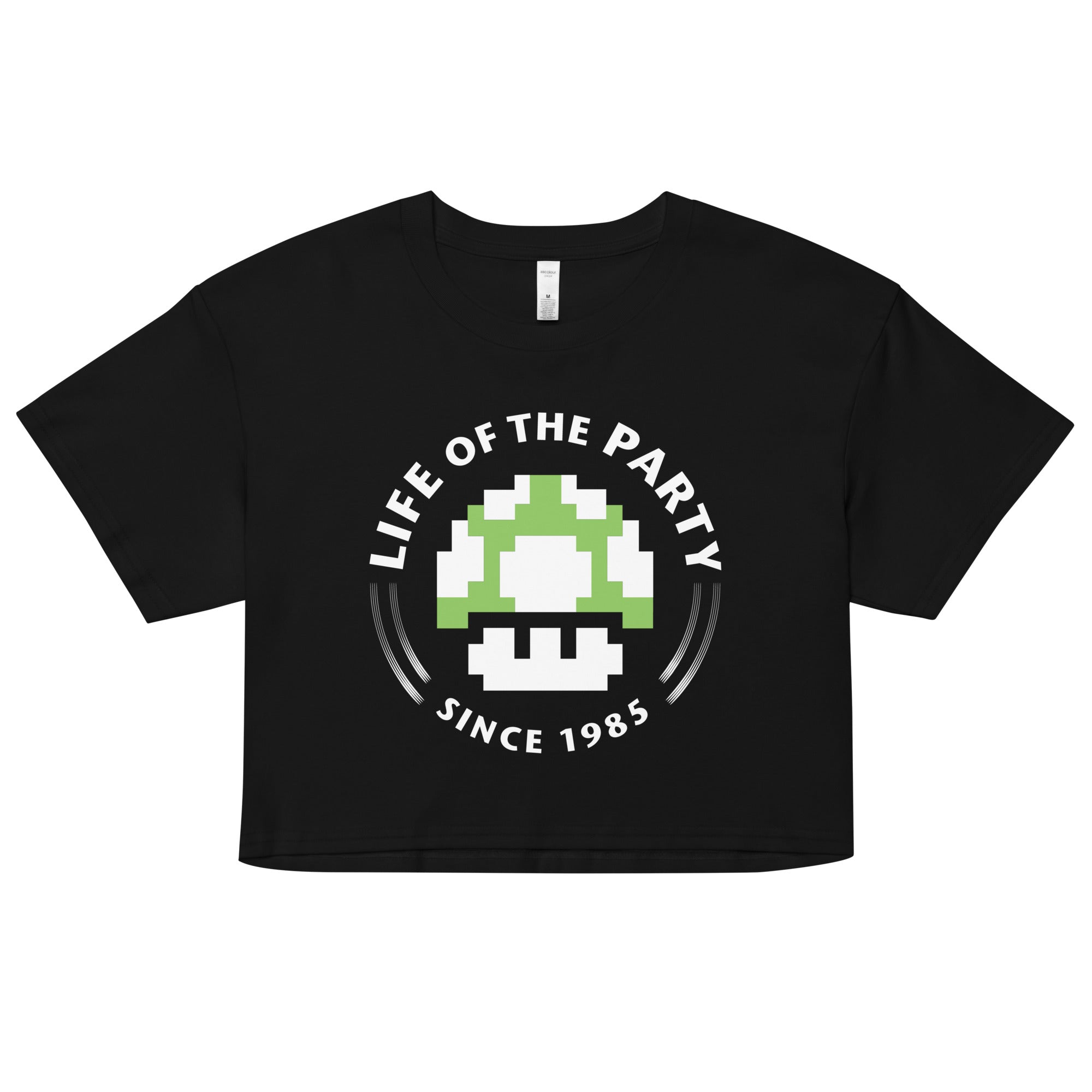 Life Of The Party Women's Crop Tee