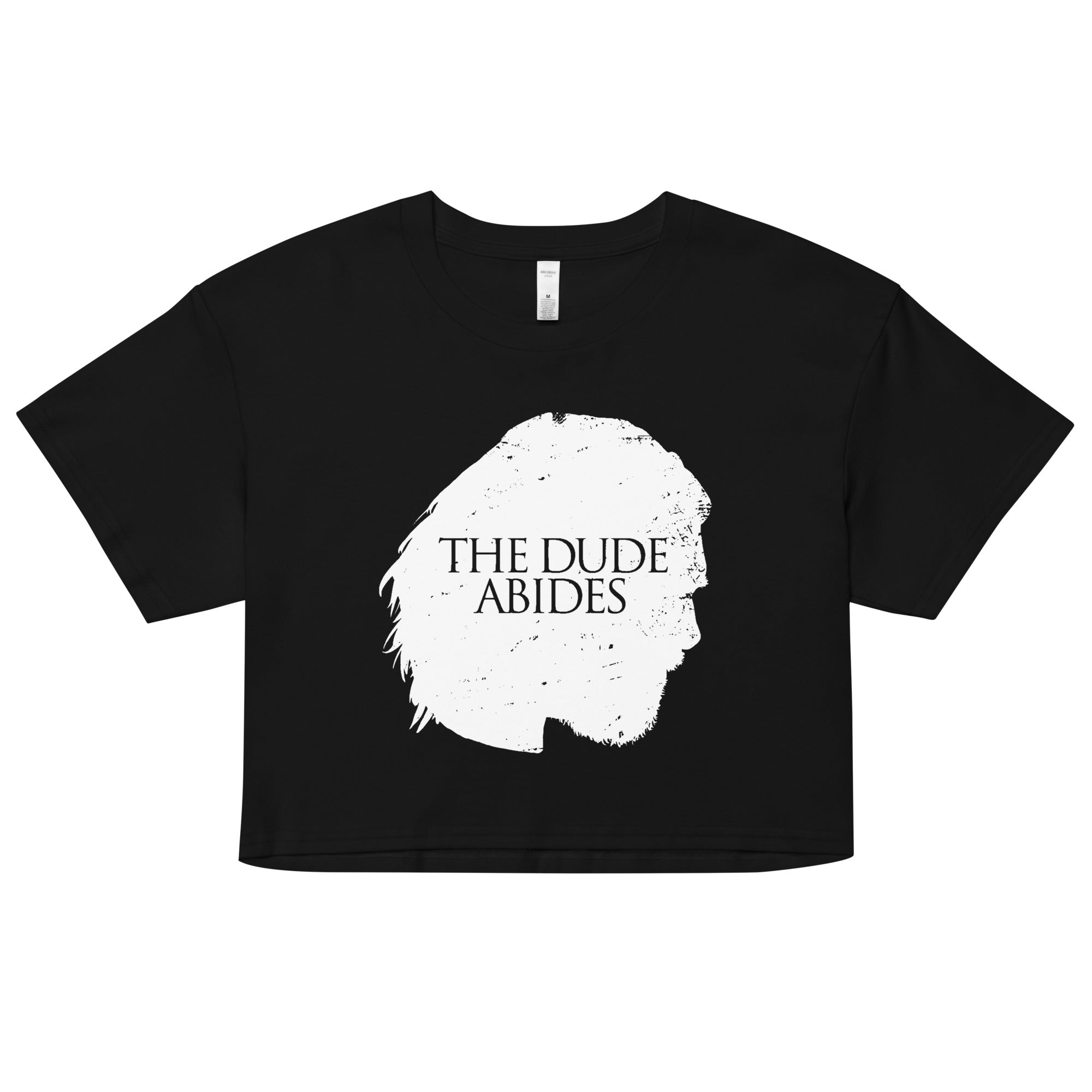 The Dude Abides Women's Crop Tee