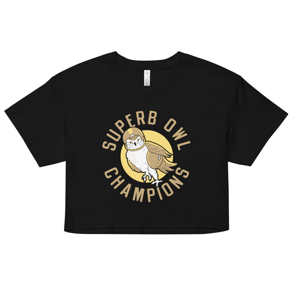 Superb Owl Women's Crop Tee
