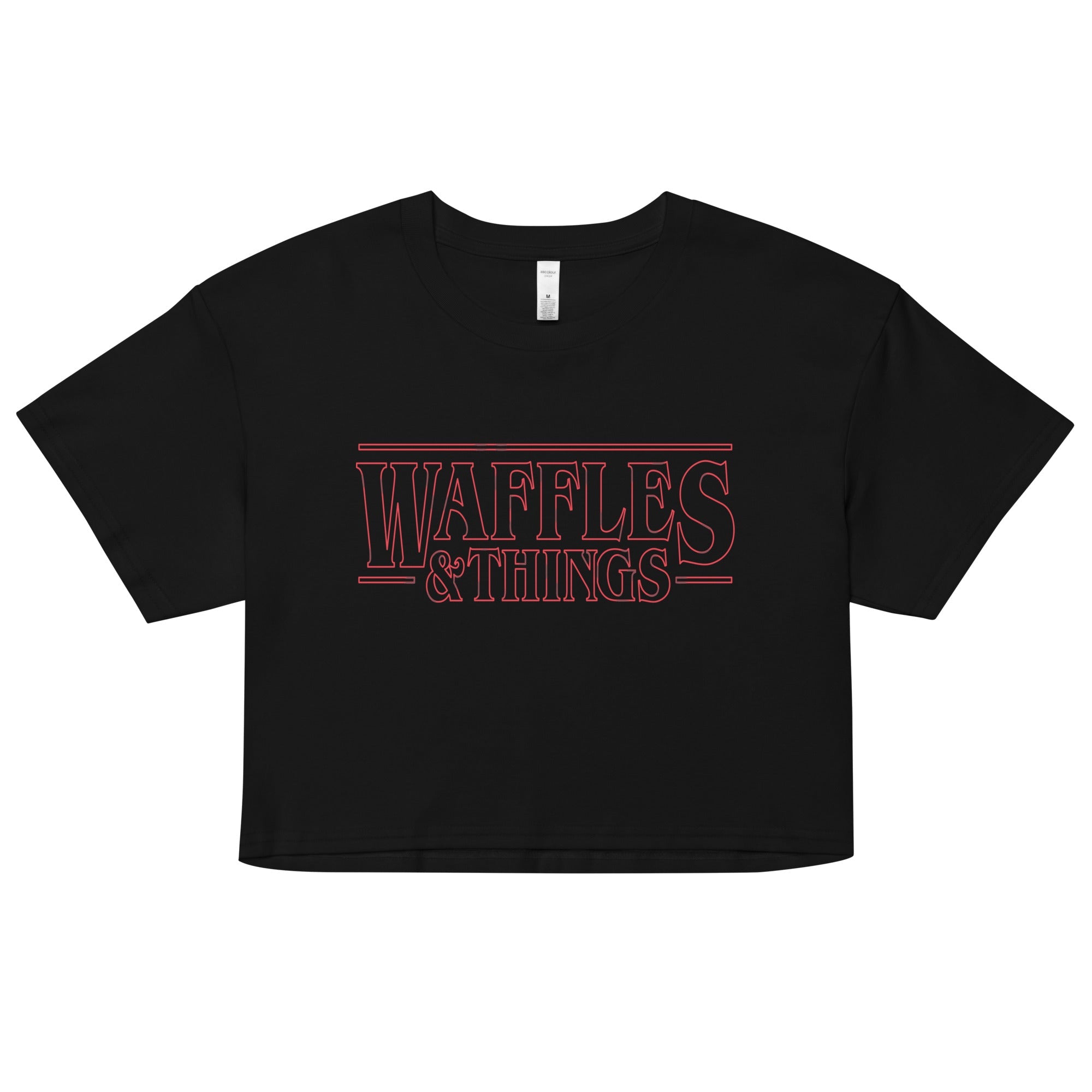 Waffles & Things Women's Crop Tee