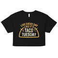 Taco Tuesday Women's Crop Tee
