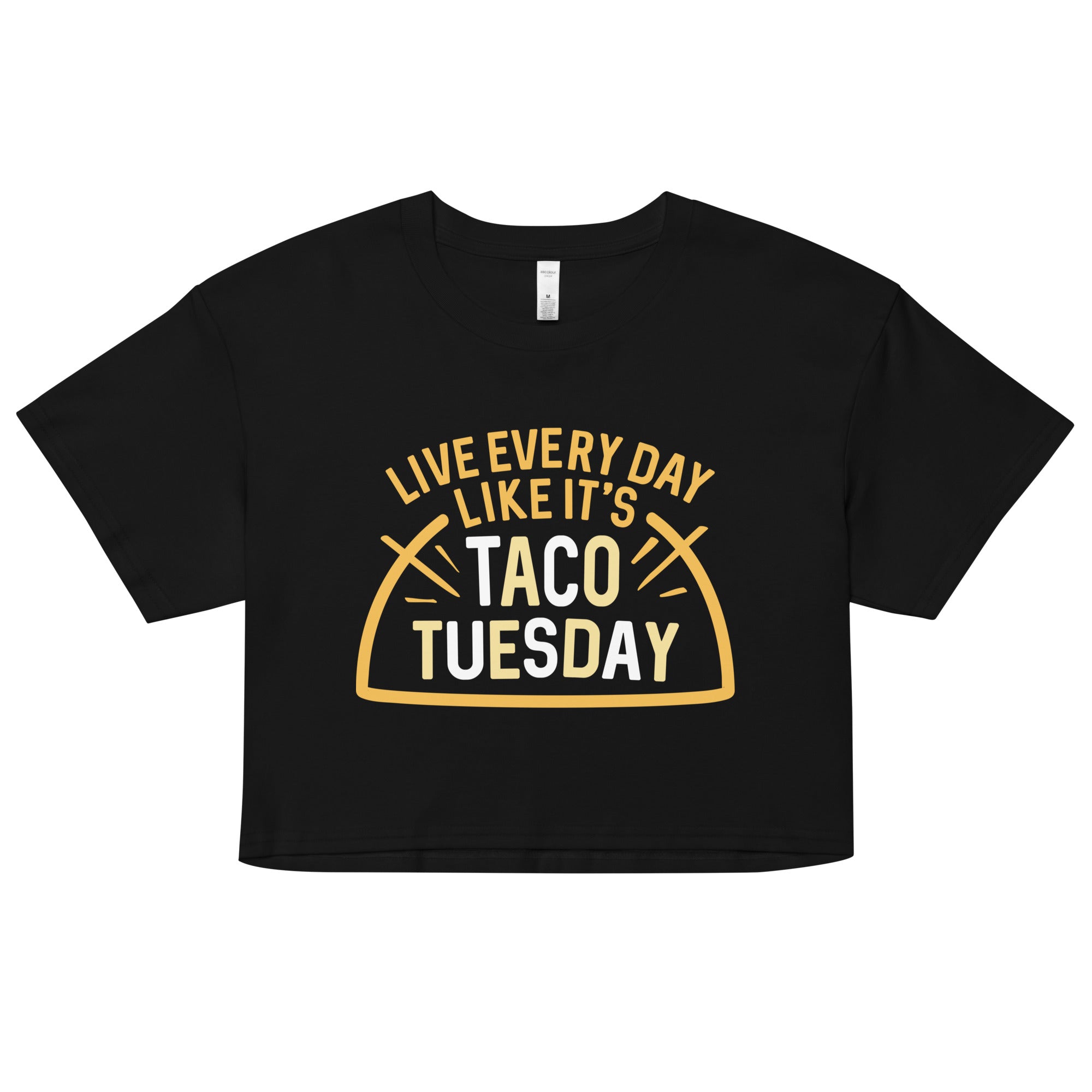 Taco Tuesday Women's Crop Tee