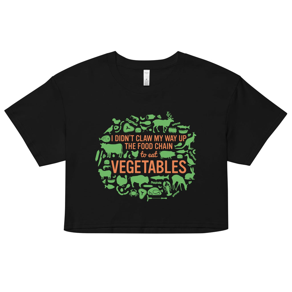 Top Of The Food Chain Women's Crop Tee