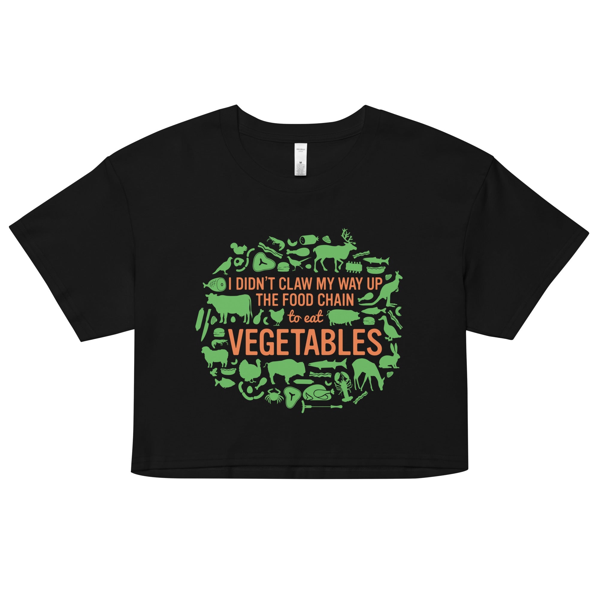 Top Of The Food Chain Women's Crop Tee