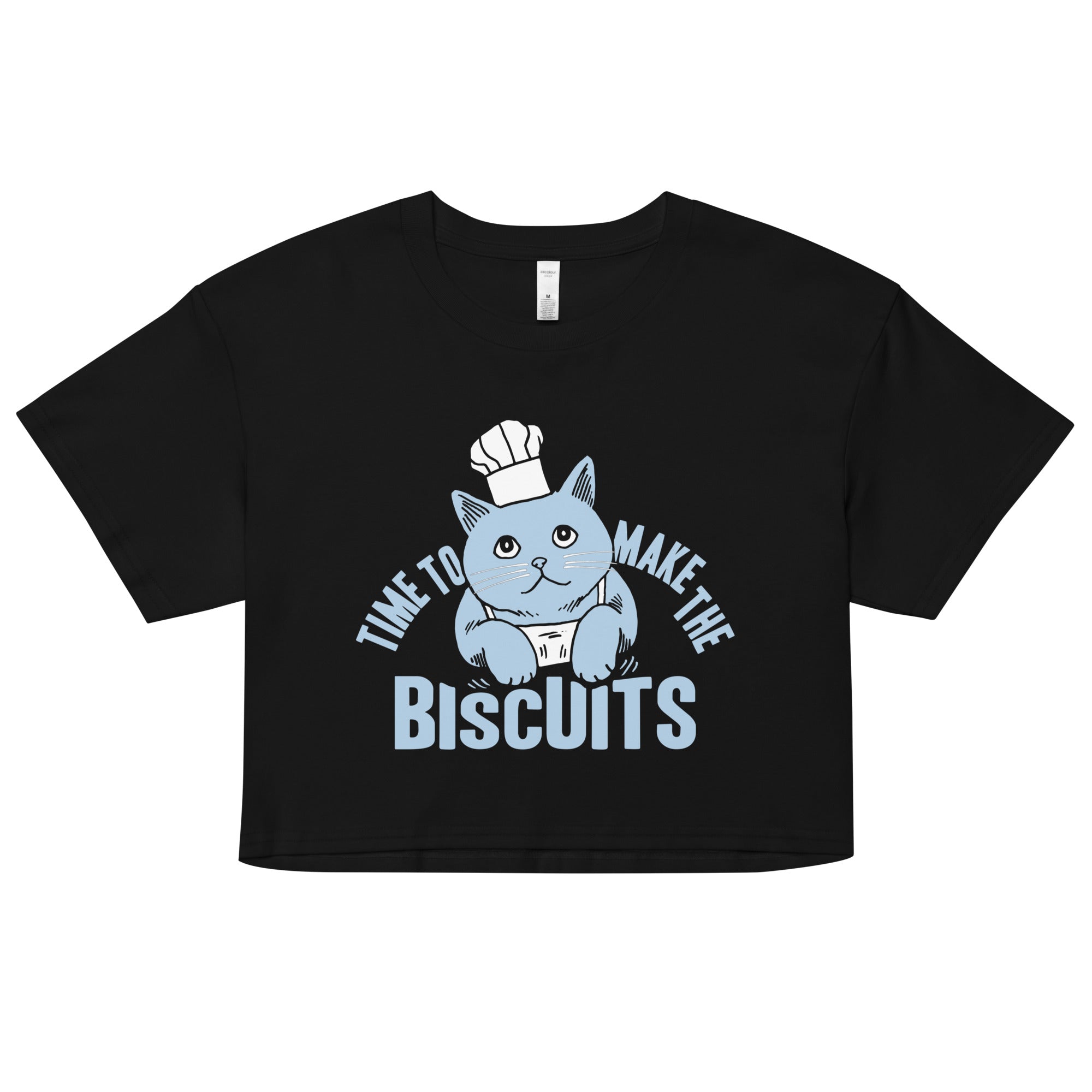 Time To Make The Biscuits Women's Crop Tee