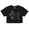 Puptical Illusion Women's Crop Tee