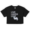 Live Laugh Loaf Women's Crop Tee