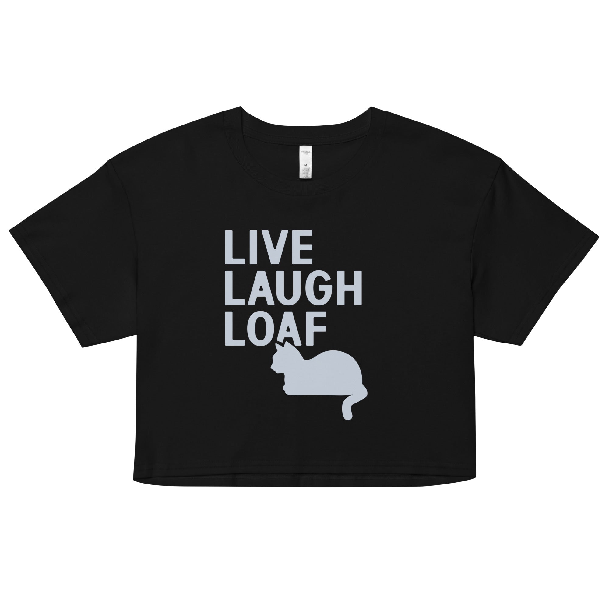 Live Laugh Loaf Women's Crop Tee