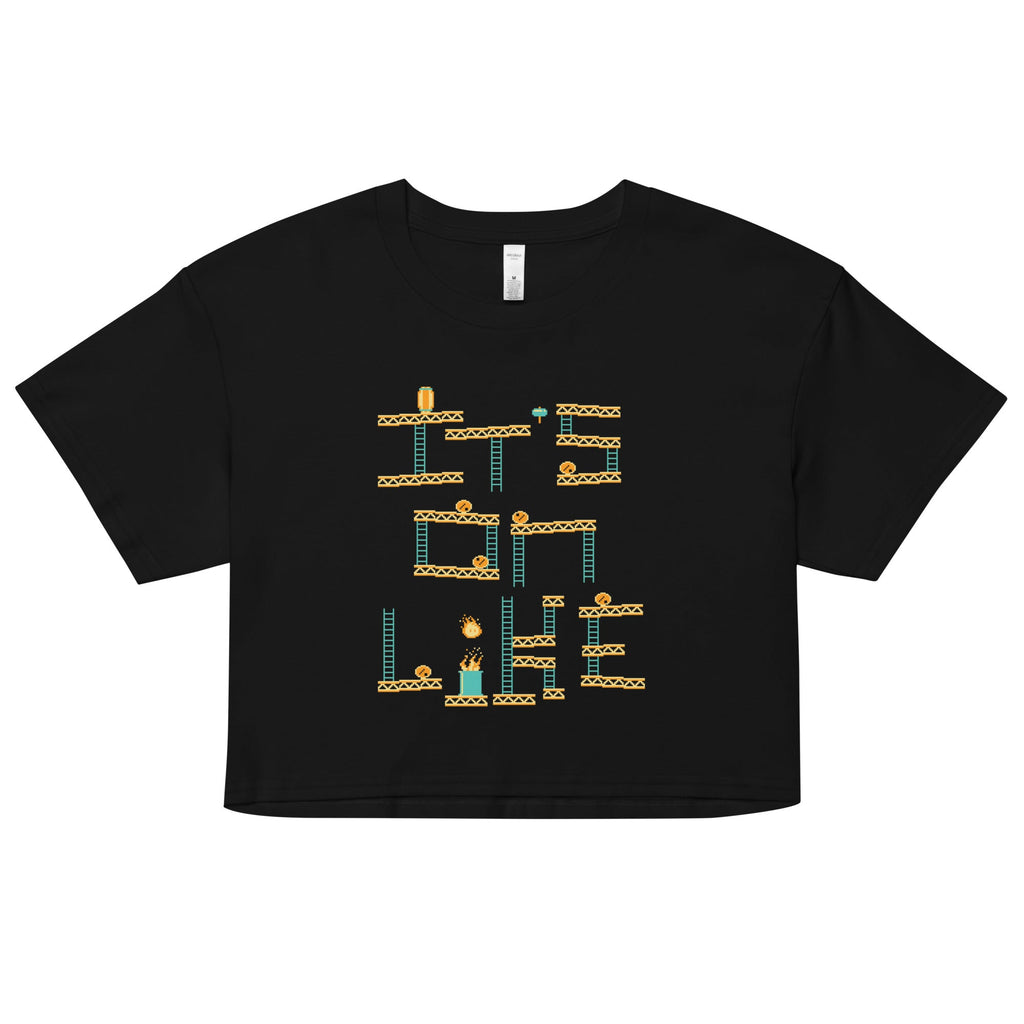 It's On Like Women's Crop Tee