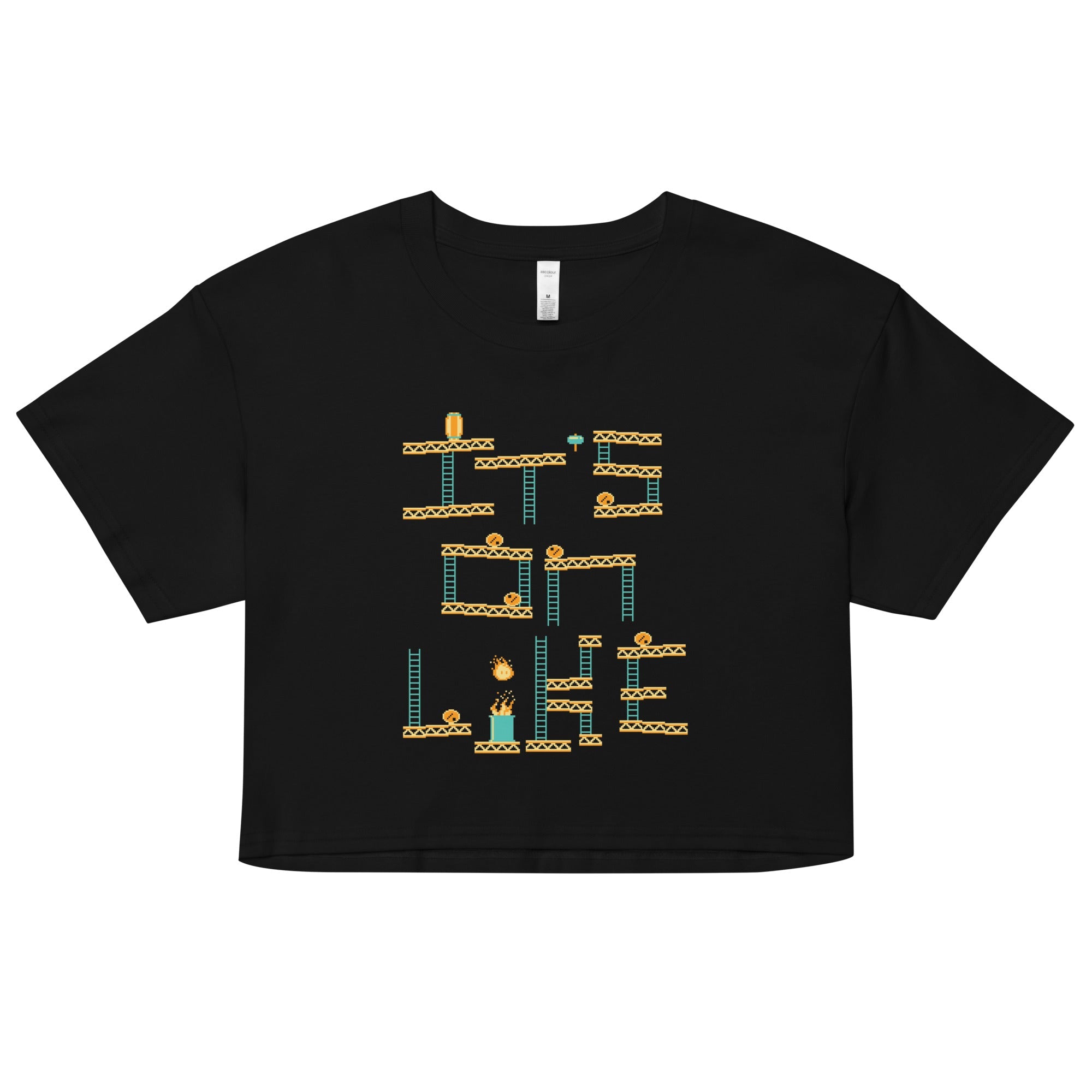 It's On Like Women's Crop Tee