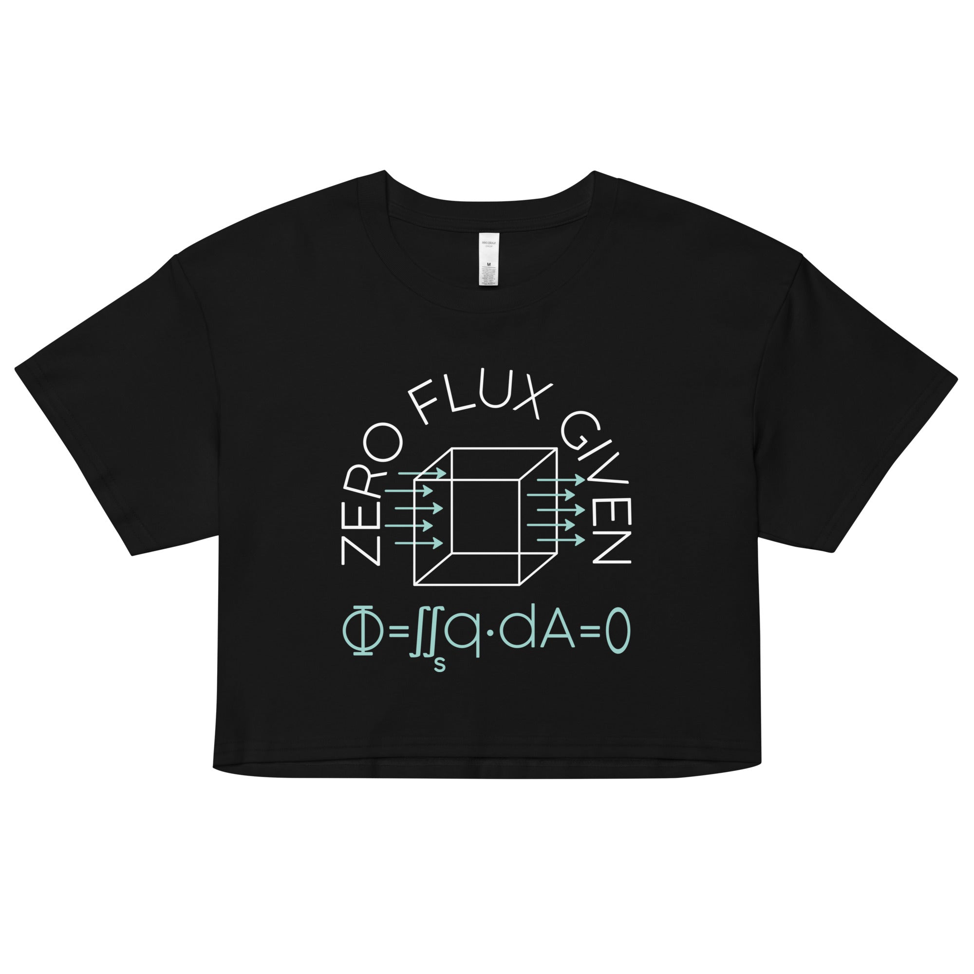 Zero Flux Given Women's Crop Tee