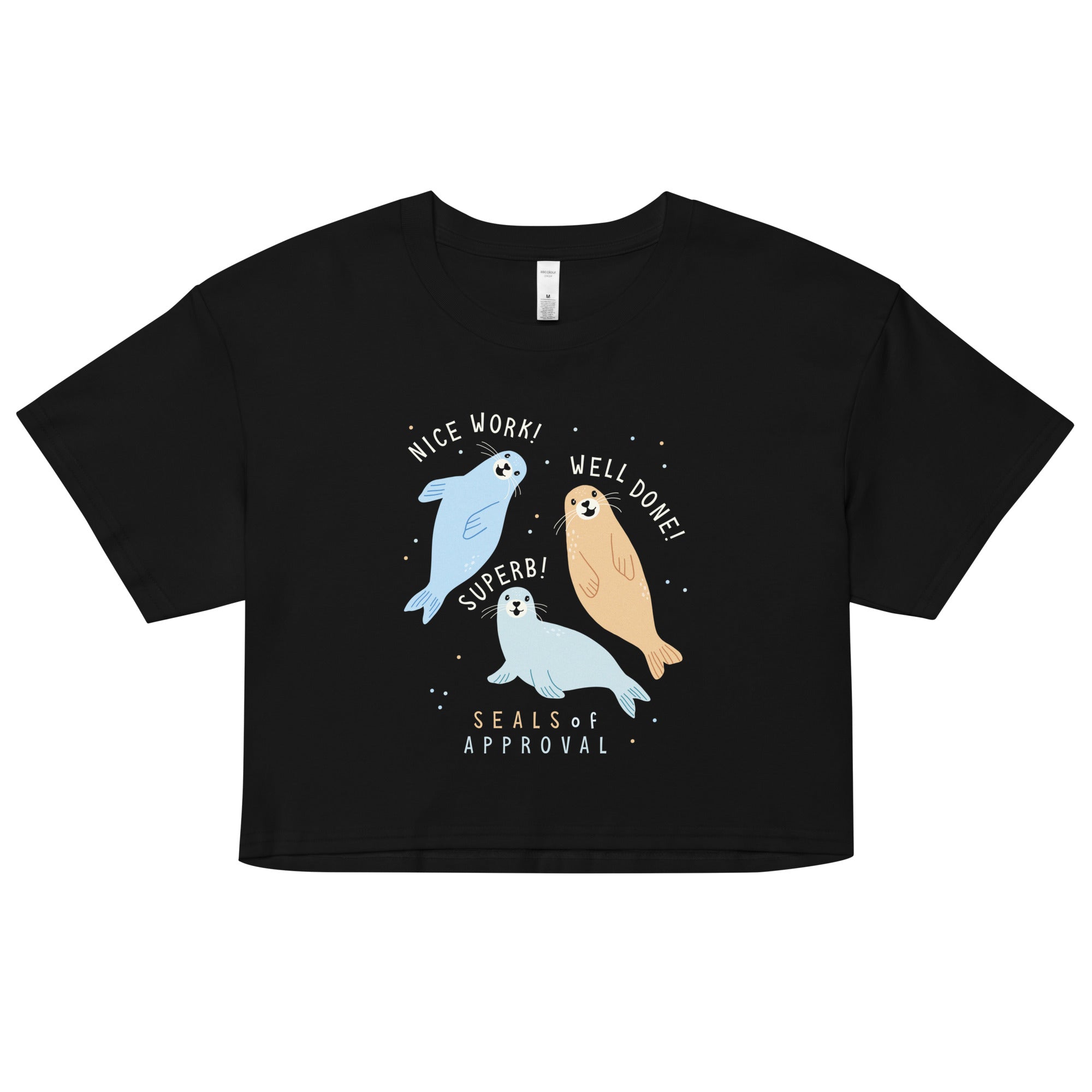 Seals Of Approval Women's Crop Tee