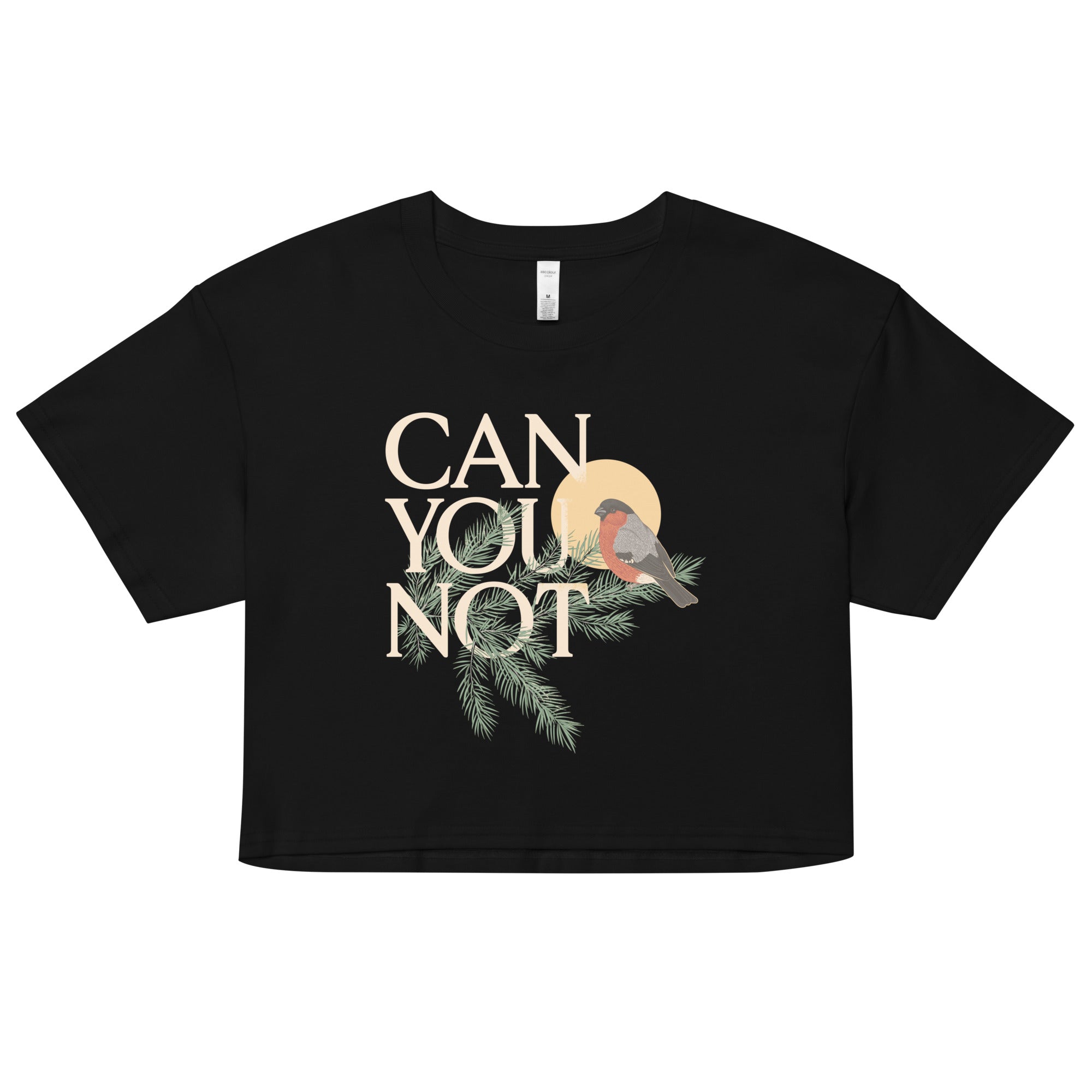 Can You Not Women's Crop Tee