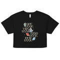 One Book Two Book Read Book New Book Women's Crop Tee