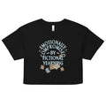 Emotionally Compromised By Fictional Yearning Women's Crop Tee