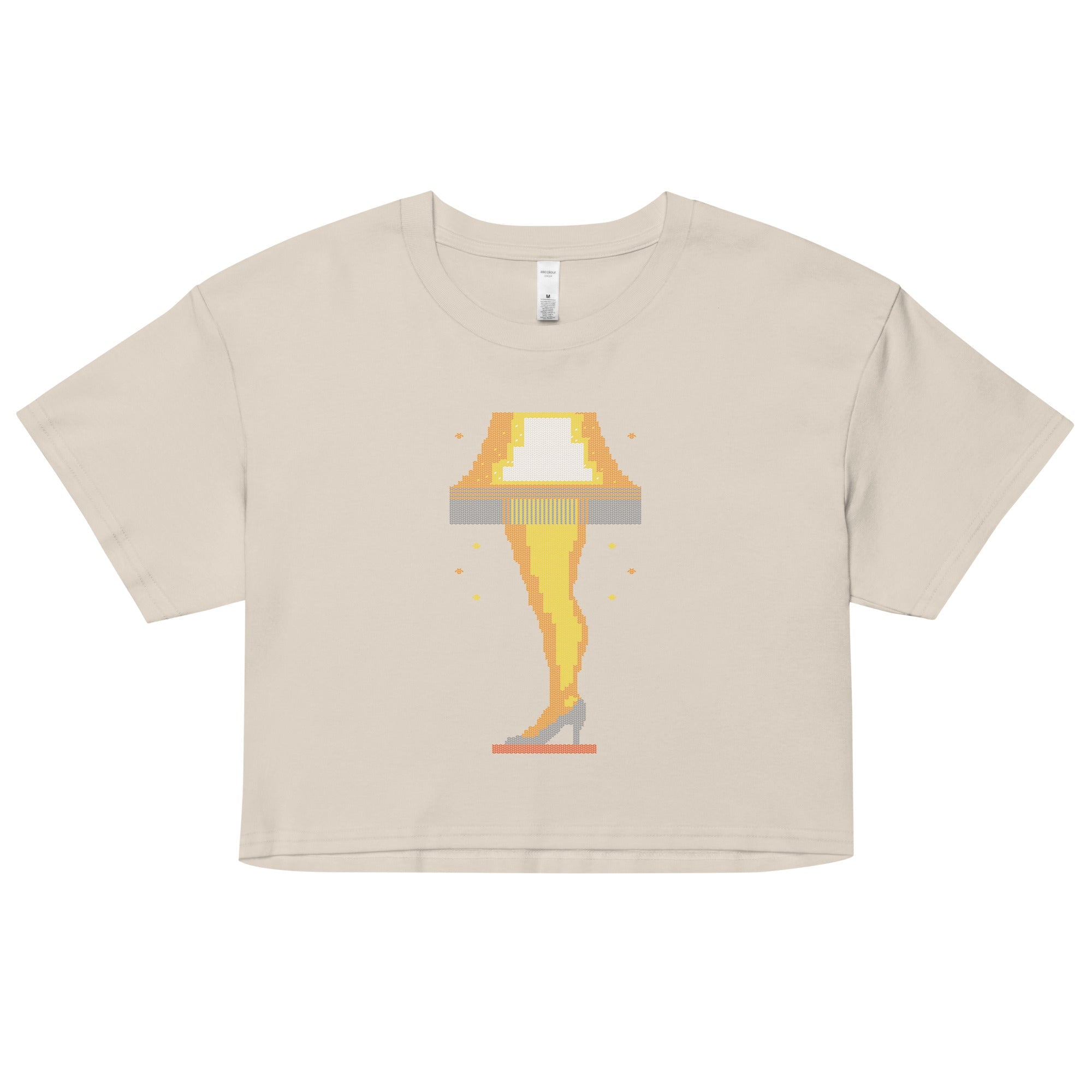 Leg Lamp Sweater Women's Crop Tee