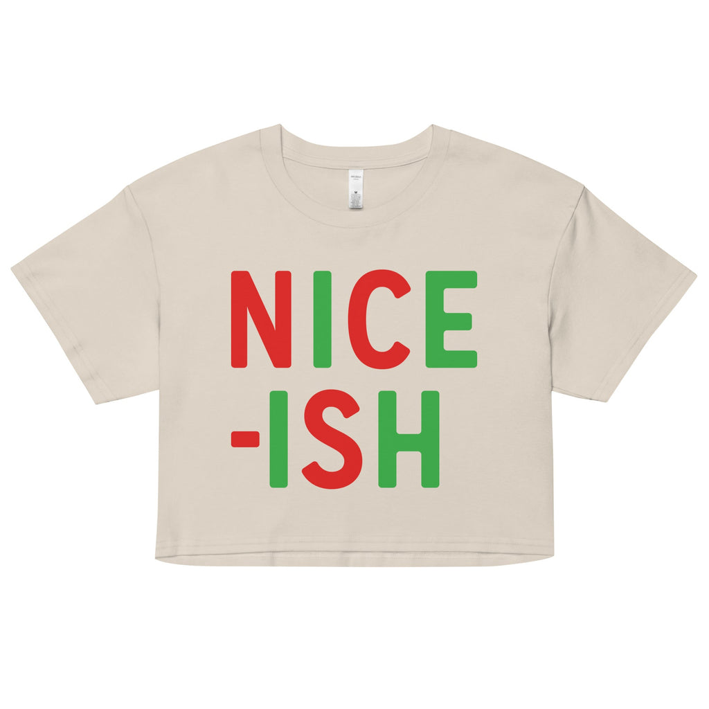 Nice-ish Women's Crop Tee