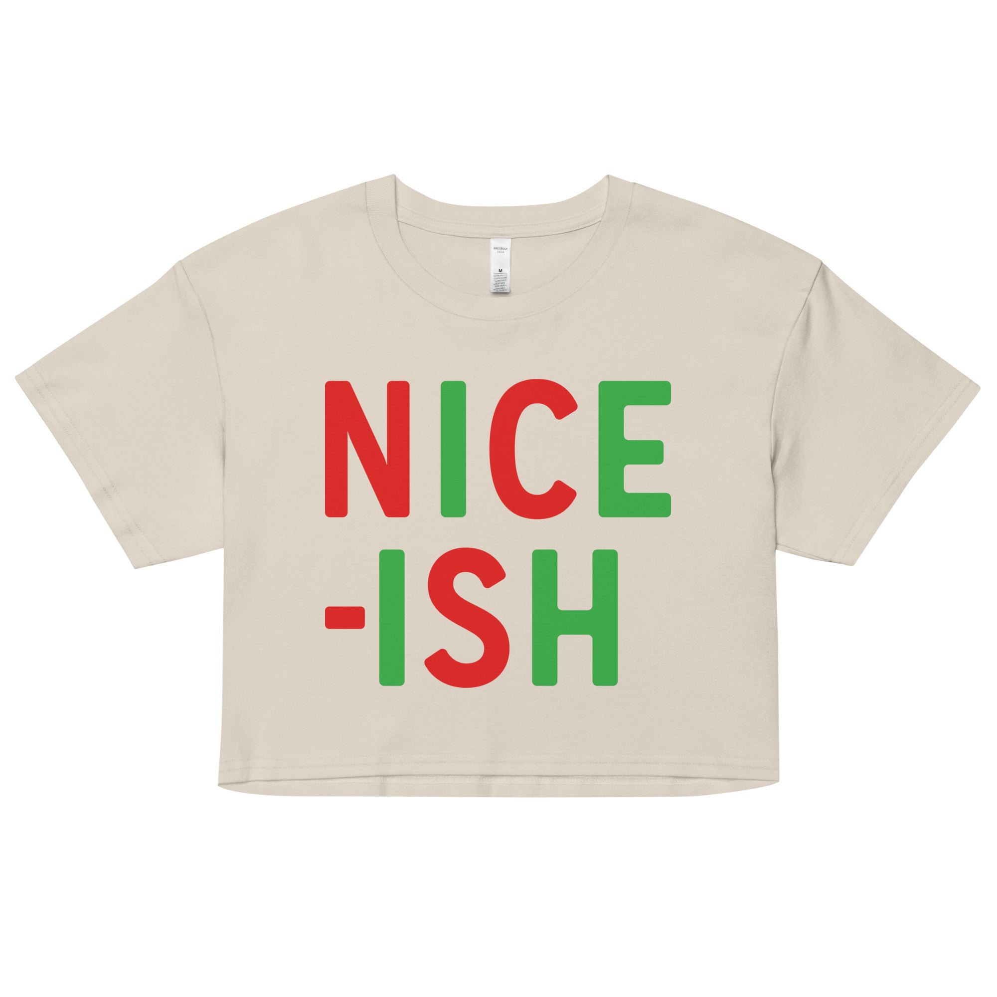 Nice-ish Women's Crop Tee