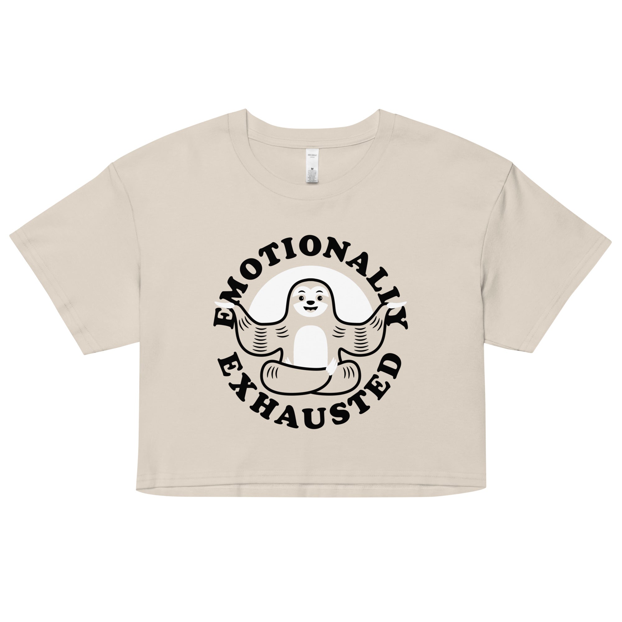 Emotionally Exhausted Women's Crop Tee