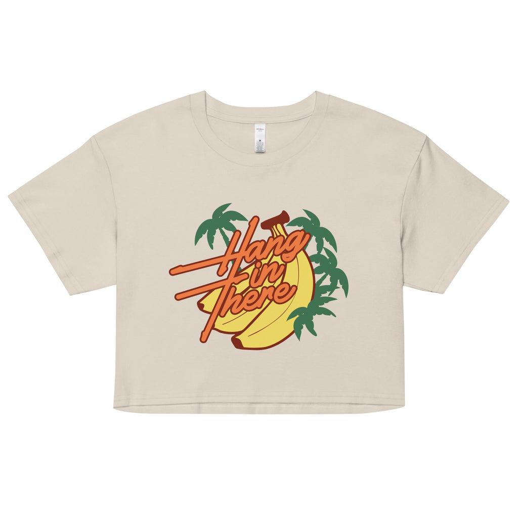 Hang In There Women's Crop Tee