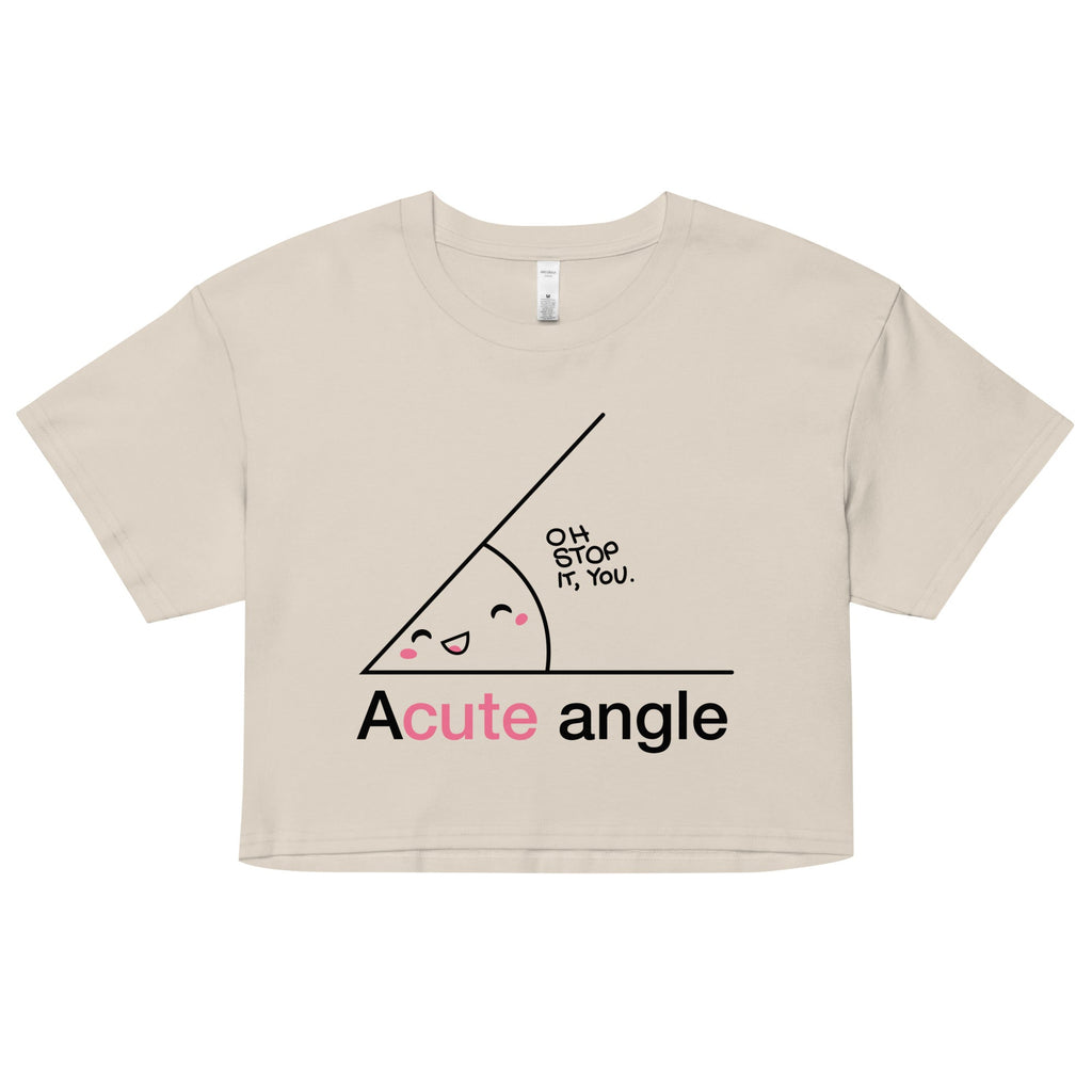Acute Angle Women's Crop Tee