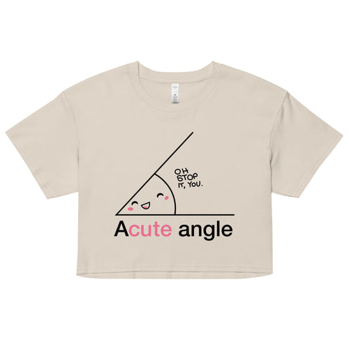 Acute Angle Women's Crop Tee