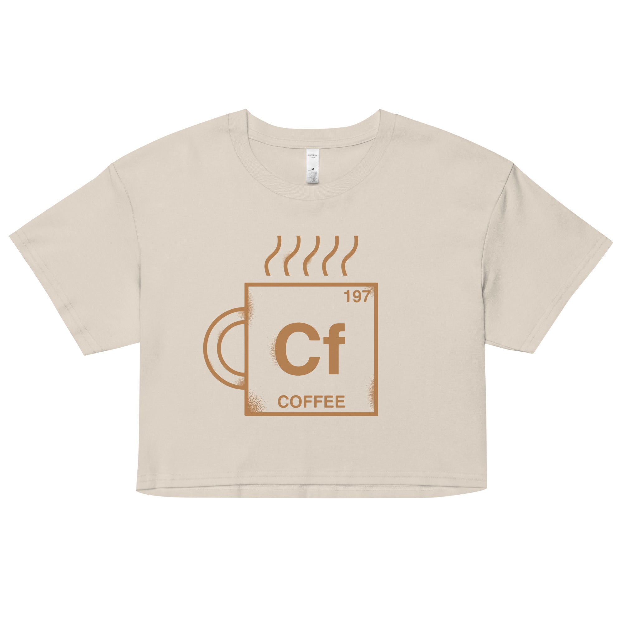 Coffee Element Women's Crop Tee