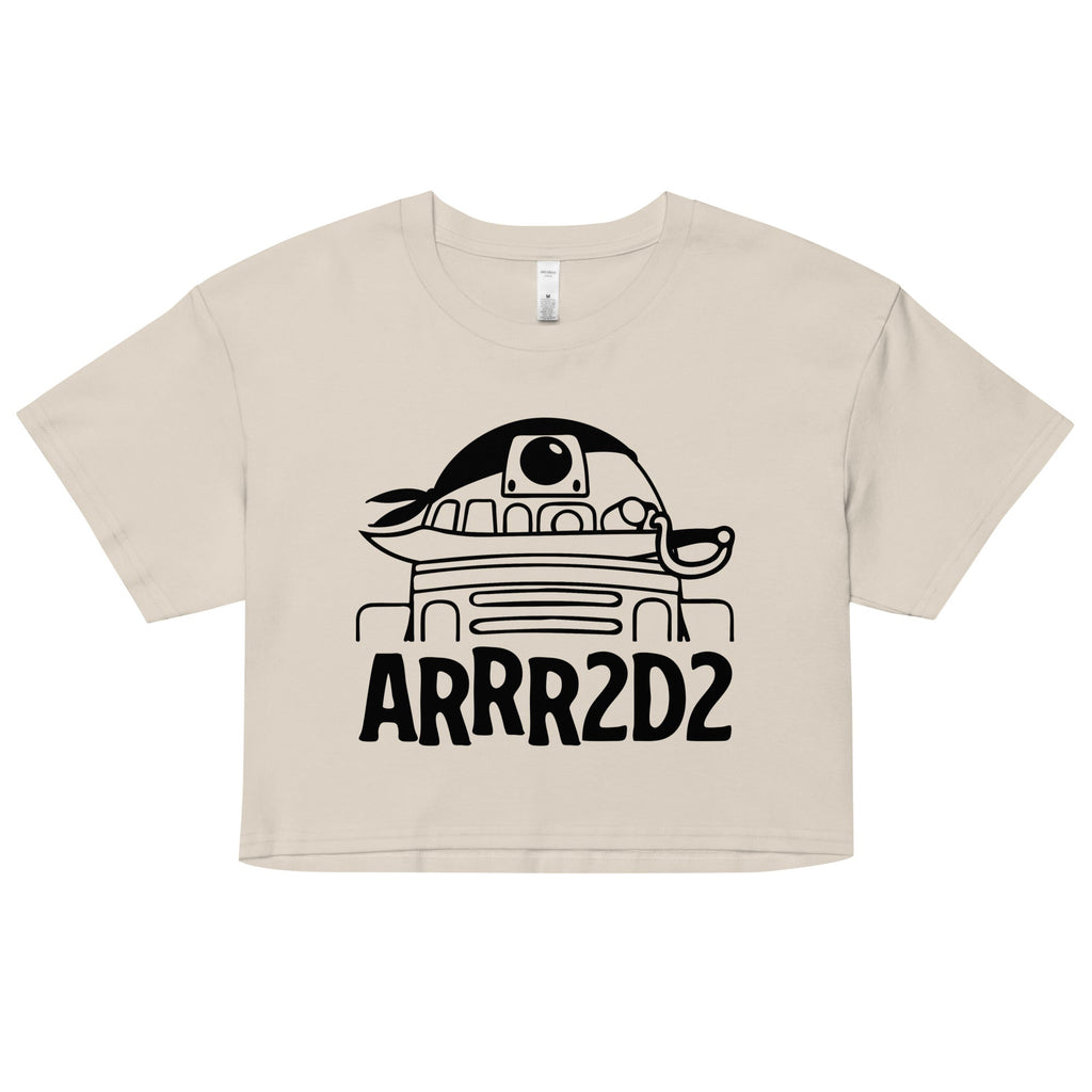 ARRR2D2 Women's Crop Tee