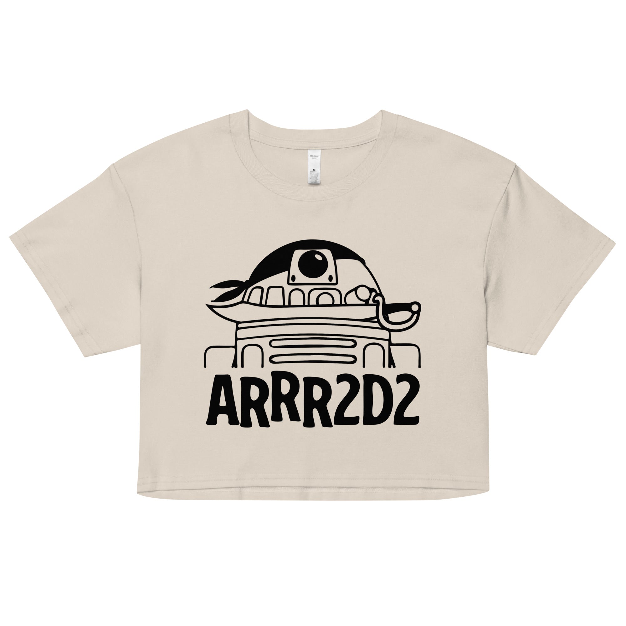 ARRR2D2 Women's Crop Tee