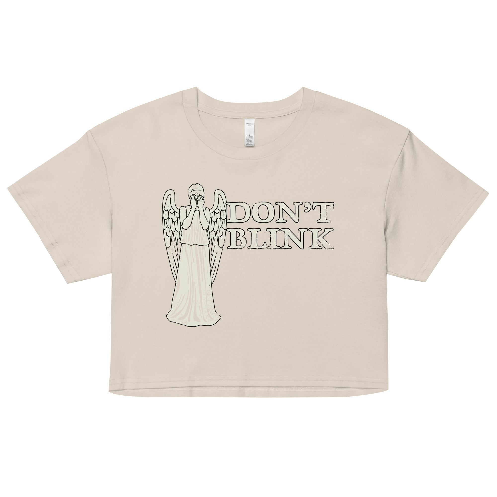 Don't Blink Women's Crop Tee