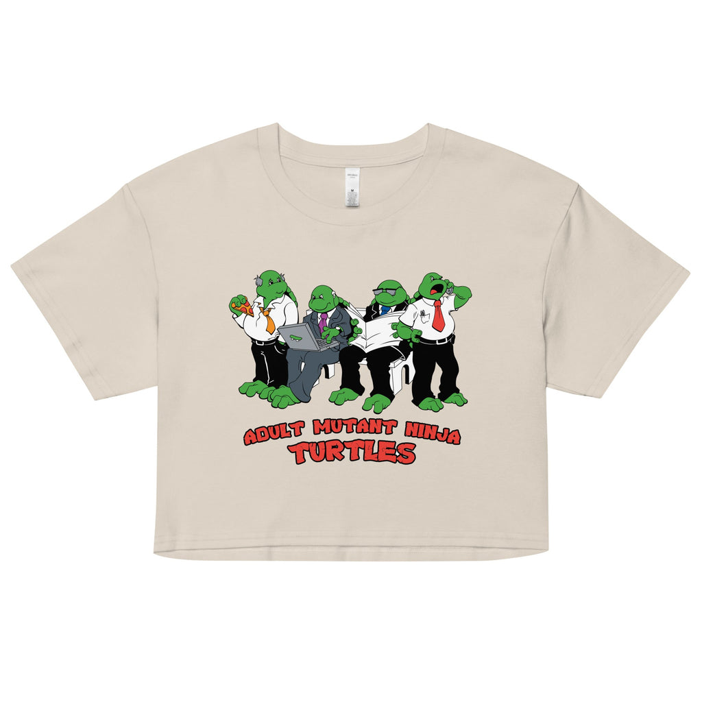 Adult Mutant Ninja Turtles Women's Crop Tee