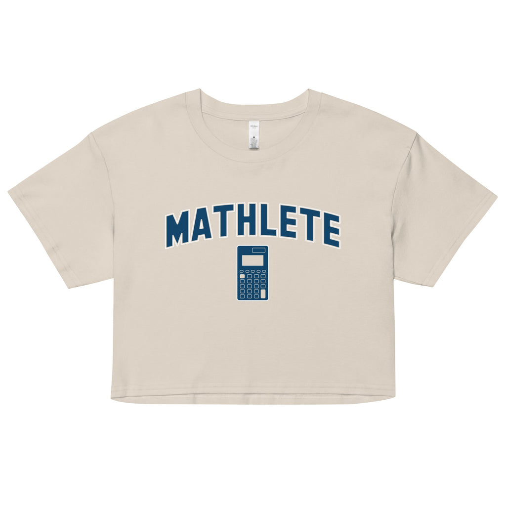 Mathlete Women's Crop Tee