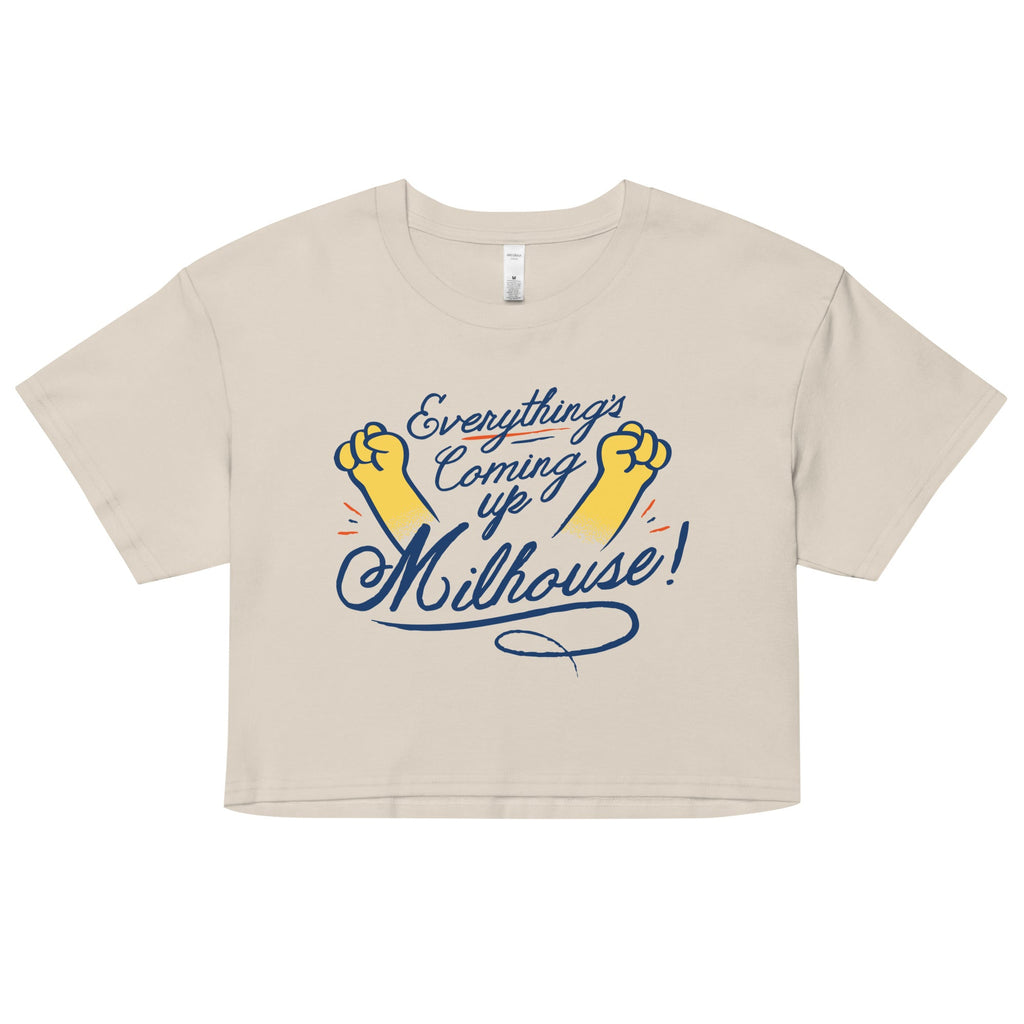 Everything's Coming Up Milhouse! Women's Crop Tee